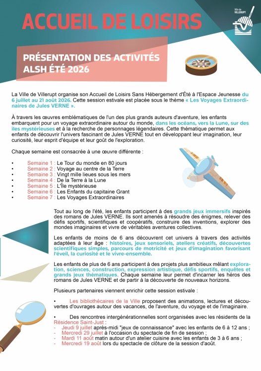 présentation alsh été 2026