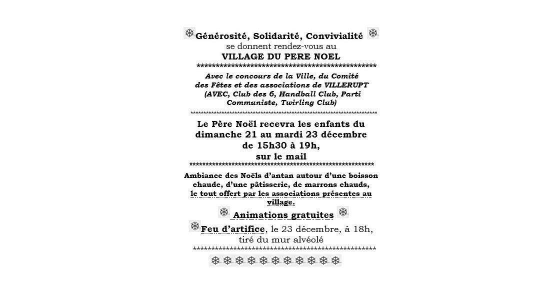 Village du Père Noel