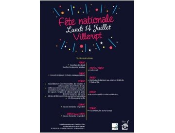 Fête Nationale du 14 Juillet