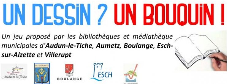 Concours "Un dessin? Un bouquin!"